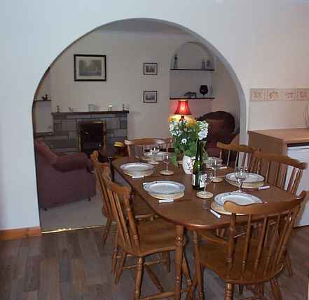 Kitchen and living area in Glenmore